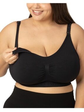 NWT Kindred Bravely Simply Sublime Nursing Bra, Wireless Maternity Bra Busty LG